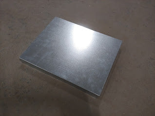 10"X8" Rectangular Duct End Cap