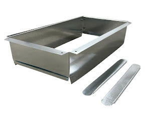 16"X8" Rectangular Duct Straight Start Collar