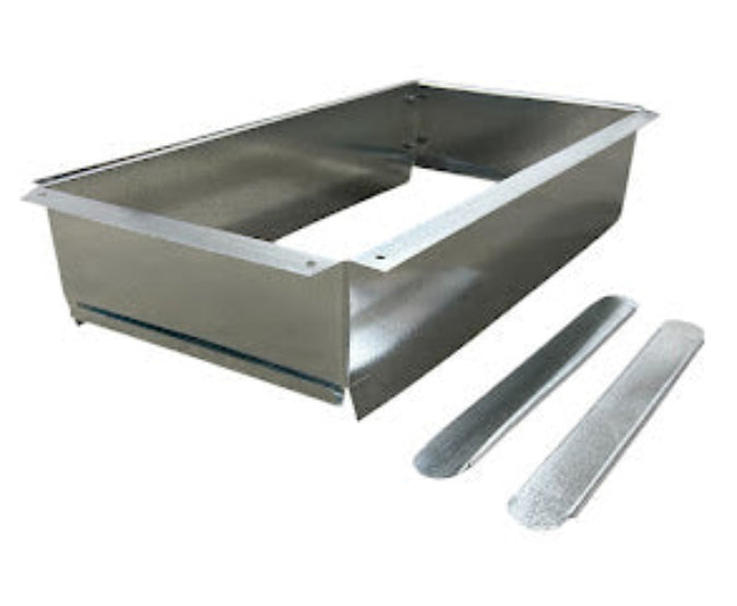 16" X 8" Rectangular Duct Start Collar