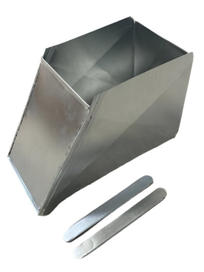 16"X8" To 10"X8" (8" Long) Trunk Duct Transition Increaser/Reducer Fitting Image