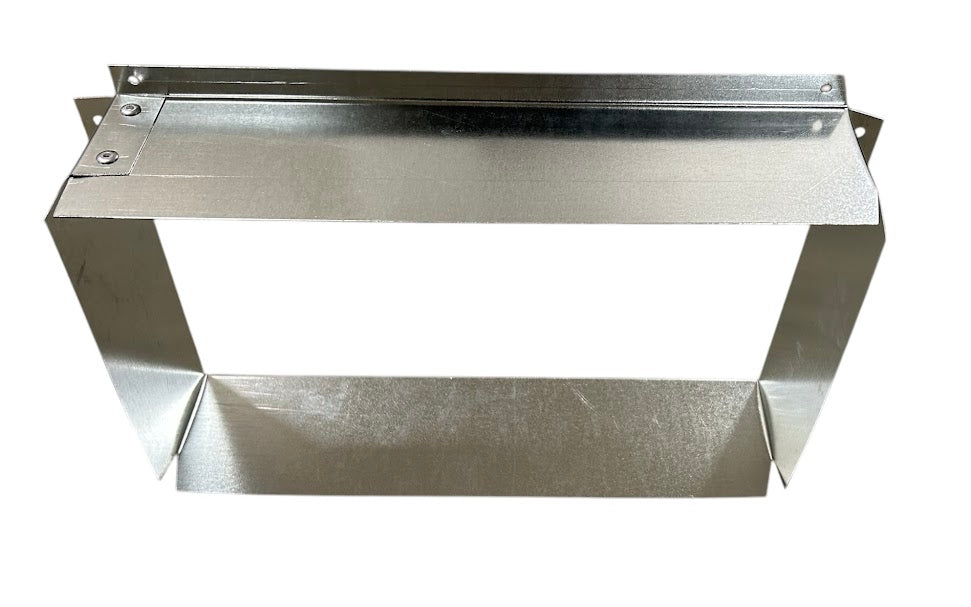 Online Design + Order Custom Size Straight Duct Start Collar Front View Image