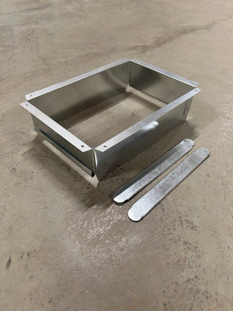 10"X8" Rectangular Duct Straight Start Collar