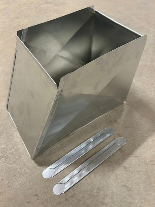 14X8 To 10X8 Trunk Duct Transition Fitting