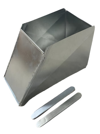 16"X8" To 10"X8" (8" Long) Trunk Duct Transition Increaser/Reducer Fitting Image