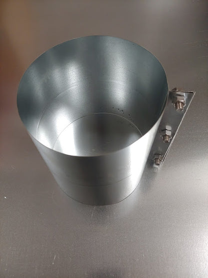 10" Round Duct Coupling Sleeve (Coupling Over Pipe)