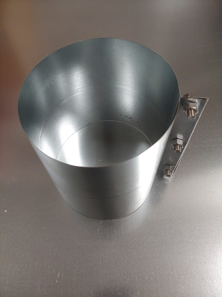 12" Round Duct Coupling Sleeve (Coupling Over Pipe)