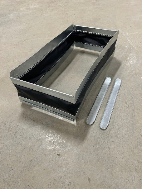 20"X10" Flexible Canvas Connector Duct Fitting