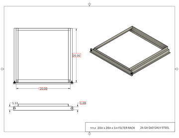 Universal Filter Racks – Ductwork Delivered LLC