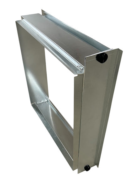 20"X20"X3" Universal Filter Rack Assembly Side View
