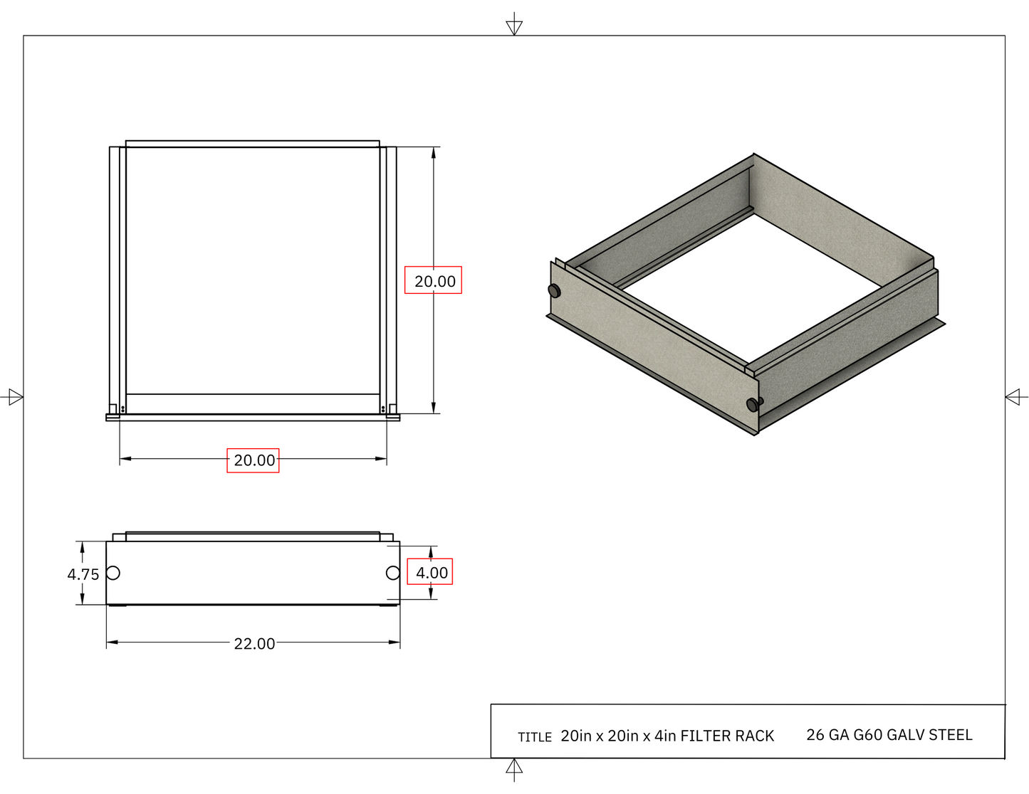 20x20x4 Filter Rack Drawing.pdf