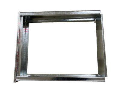 20"x25"x4" Filter Rack Assembly View Of Mounting Flange