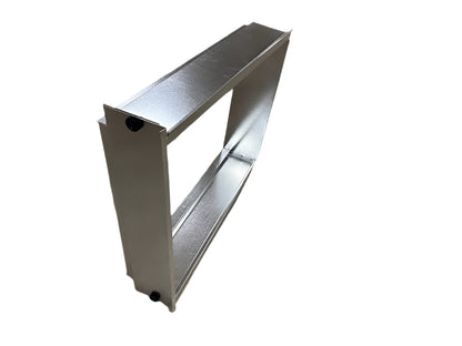 4 inch filter rack Side View Flange