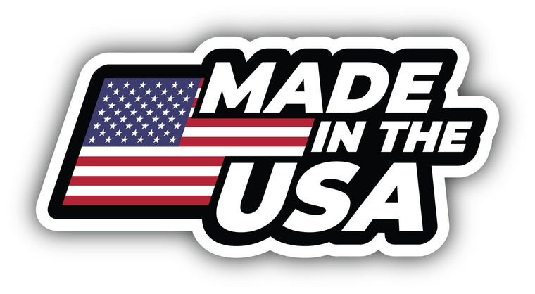 Made in the USA with American Flag